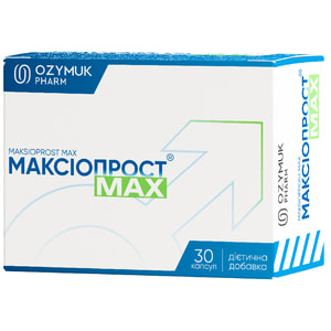 Максиопрост Мах таблетки диетическая добавка 3 блистера по 10 шт