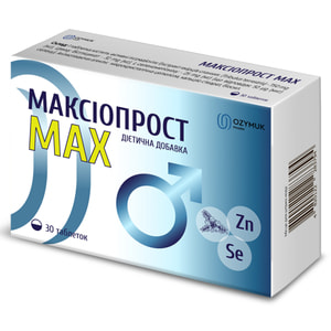 Максиопрост Мах таблетки диетическая добавка 3 блистера по 10 шт