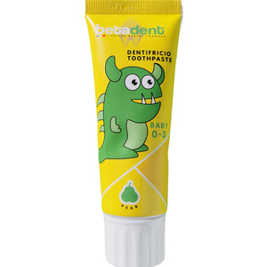 Зубна паста BETADENT (Бетадент) Baby Pear дитяча від 0 до 3-х років 75 мл