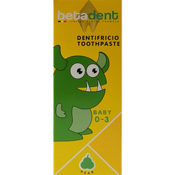 Зубная паста BETADENT (Бетадент) Baby Pear детская с 0 до 3-х лет 75 мл