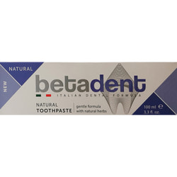 Зубна паста BETADENT (Бетадент) Natural (Нейчерал) 100 мл