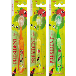Зубна щітка PRESIDENT (Президент) Kids-Junior (Кідс-Джуніор) дитяча з 5 до 11 років 1 шт