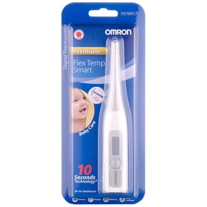 Термометр електронний Omron (Омрон) цифровий Flex Temp Smart (Флекс темп Смарт) модель MC-343-F з гнучким наконечником