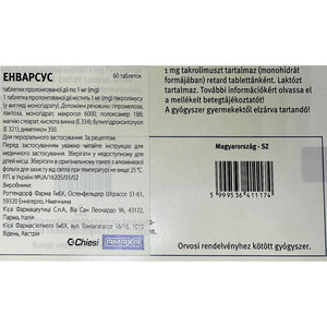 Енварсус табл. пролонг. дії 1мг №60