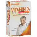 Вітамін D3 (Д3) 4000МО DR.KOMAROVSKIY (Др.Комаровський) для підтримання здоров’я кісток,м’язів та імунної системи капсули по 4000МО 2 блістери по 15шт
