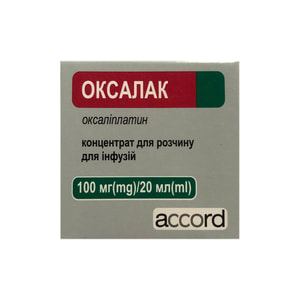 Оксалак конц. д/р-ра д/инф. 5мг/мл фл. 20мл (100мг) №1***