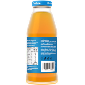 Нектар детский NESTLE GERBER (Нестле Гербер) яблочно-мангово-персиковый с 12 месяцев 300 мл