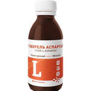 Тиворель аспартат р-р орал. бут. 100мл