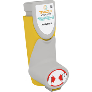 Триксео Аэросфера инг. п/давл. сусп. 5/7,2/160мкг конт. 120доз №1