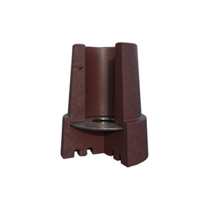 Наконечник резиновый размер 19 мм цвет коричневый Торос Групп 1091