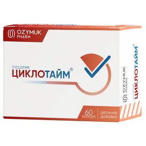 Циклотайм капсули дієтична добавка 6 блістерів по 10 шт