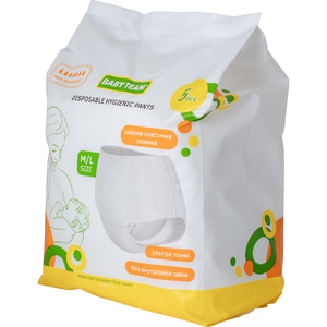 Трусы для женщин BABY TEAM (Беби Тим) артикул 0040 одноразовые гигиенические 5 шт