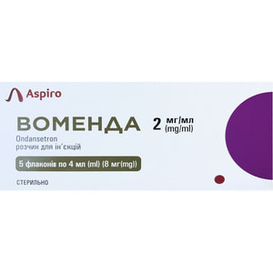 Воменда р-н д/ін. 2мг/мл фл. 4мл №5