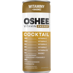 Вода вітамінна OSHEE (Оше) Vitamin Coctail Guava Orange Вітамінний коктейль напій газований зі смаком гуава та апельсин 250 мл