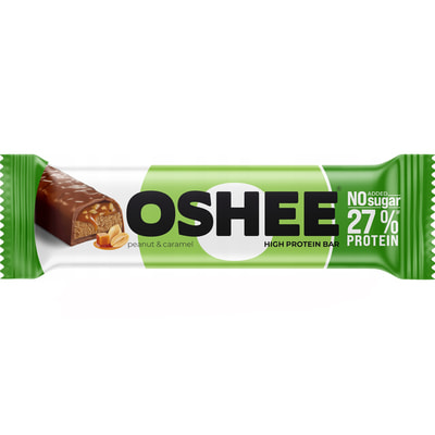 Батончик протеїновий OSHEE (Оше) Protein Bar Arachid-Caramel (27% Protein) арахіс та карамель 27% протеїну 49 г