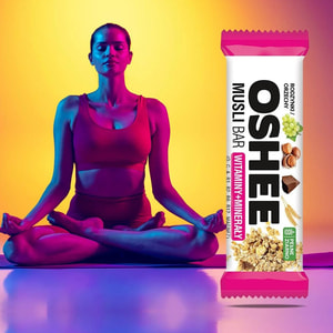 Батончик-мюсли витаминный OSHEE (Оше) Vitamin Musli Bar Raisins Nuts изюм и орехи 40 г
