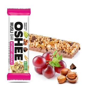 Батончик-мюсли витаминный OSHEE (Оше) Vitamin Musli Bar Raisins Nuts изюм и орехи 40 г