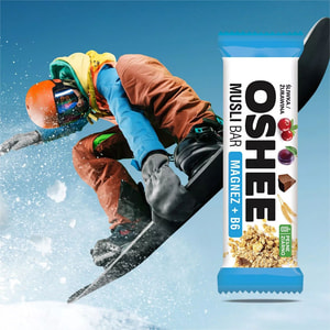 Батончик-мюсли витаминный OSHEE (Оше) Vitamin Musli Bar Plum Cranberry слива и клюква 40 г