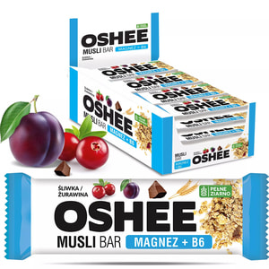 Батончик-мюсли витаминный OSHEE (Оше) Vitamin Musli Bar Plum Cranberry слива и клюква 40 г