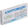 Азитромицин табл. п/о 250мг №6