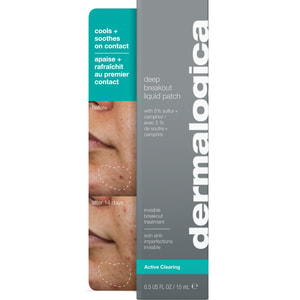 Рідкий пластир для обличчя DERMALOGICA (Дермалоджика) Deep Acne Invisible Liquid Patch для лікування акне 15 мл