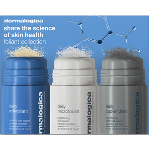 Набор для лица DERMALOGICA (Дермалоджика) Foliant Collection Трио эксфолиантов
