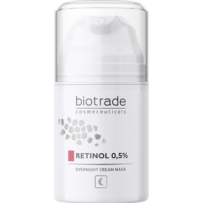 Крем-маска для обличчя BIOTRADE (Біотрейд) Intensive антивікова нічна з ретинолом 0,5% 50 мл