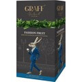 Чай зелений GRAFF (Граф) Fashion fruit Модний фрукт в фільтр-пакетах по 1,5 г 20 шт