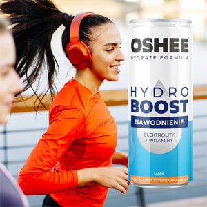 Вода витаминная OSHEE (Оше) Hydroboost Sparkling Passion Fruit Гидробуст напиток изотонический газированный со вкусом маракуя 250 мл