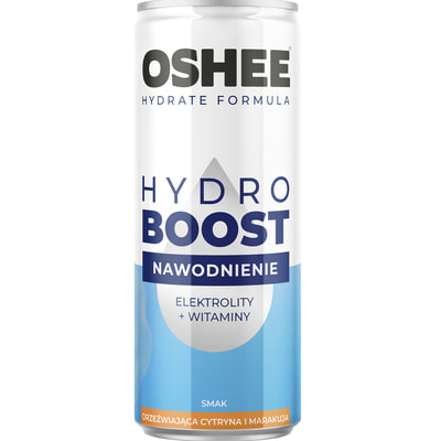 Вода вітамінна OSHEE (Оше) Hydroboost Sparkling Passion Fruit Гідробуст напій ізотонічний газований зі смаком маракуя 250 мл