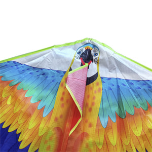 Воздушный змей Папугай с веревкой 140 см в ассортименте