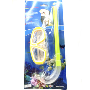 Набор для снорклинга маска + трубка 17 см х 6,5 см