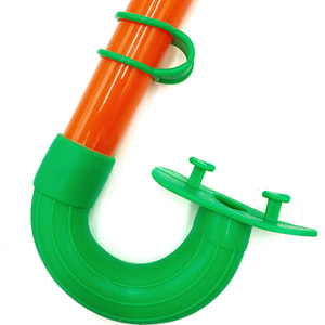 Трубка для плаванья 33 см х 3 см х 11 см 1 шт