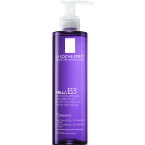 Гель-микропилинг для лица La Roche-Posay (Ля Рош-Позе) Mela В3 очищающий, способствующий выравниванию тона и приданию сиянию коже 200 мл