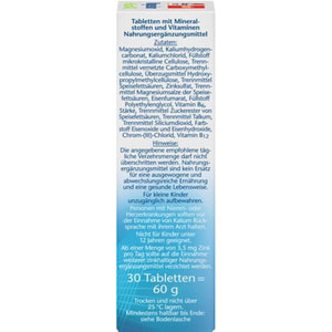 Доппельгерц Актив Магній 400 + Калій таблетки комплексної дії 3 блістери по 10 шт