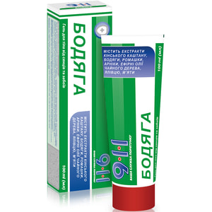 Гель для тіла 911 Бодяга косметичний, від синців та забоїв 100 мл