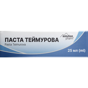 Теймурова паста туба 25мл Solution Pharm New