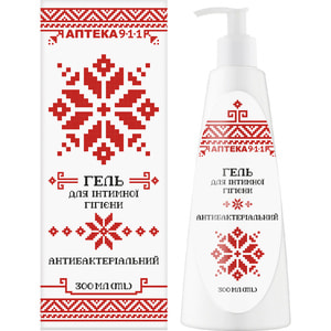 Гель для інтимної гігієни Аптека 911 Антибактеріальний флакон 300 мл