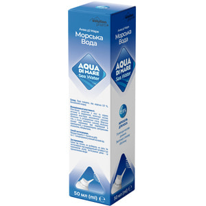 Аква Ди Маре морская вода аэрозоль раствор изотонический 0,9 % флакон 50 мл Solution Pharm