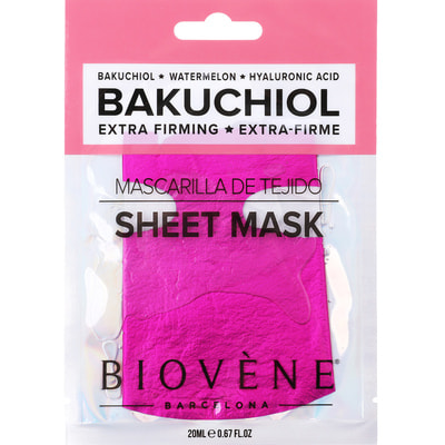Маска для обличчя BIOVENE (Біовен) тканинна бакучіол зміцнююча 1 шт