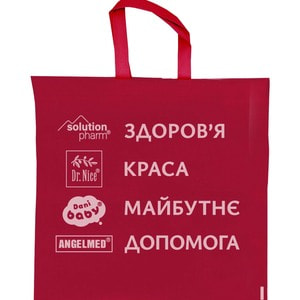 Пакет Эко-сумка 911 с донным расширением размер 36,5 см x 34 см бордовая 1 шт