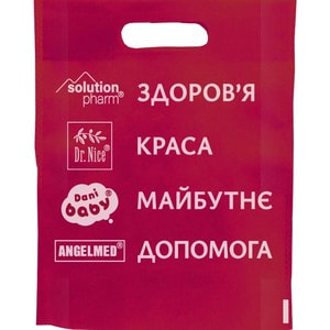 Пакет Эко-сумка 911 с донным расширением размер 23,5 см x 28 см бордовая 1 шт