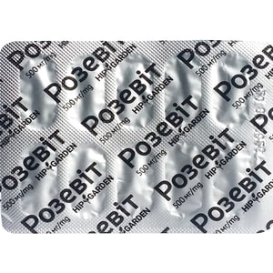 Розевит капсулы оказывает общеукрепляющее действие на организм 3 блистера по 10 шт