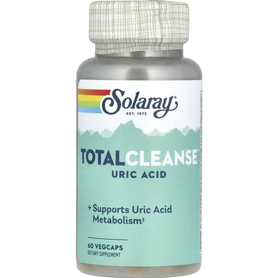 Комплекс для очищения организма от мочевой кислоты SOLARAY (Солорай) Total Cleanse Uric Acid капсулы флакон 60 шт