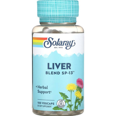 Комплекс для печінки SOLARAY (Солорай) Liver Blend SP-13 капсули флакон 100 шт