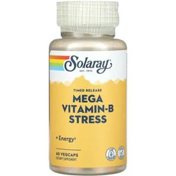 Мега-вітамін B SOLARAY (Солорай) Mega Vitamin B капсули флакон 60 шт