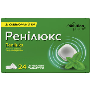 Ренилюкс табл. со вкусом мяты №24