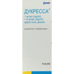 Дукресса крап. очні р-н фл. 5мл