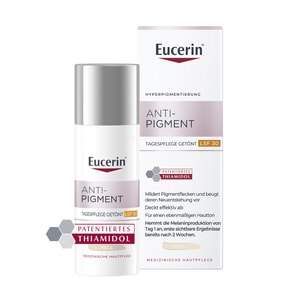 Крем для лица EUCERIN (Юцерин) Anti Pigment дневной депигментирующий с тонирующим эффектом SPF 30 (оттенок светлый) 50 мл