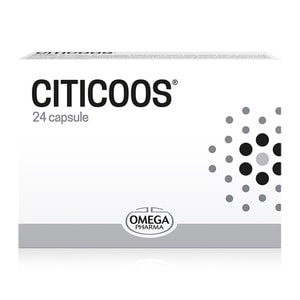 Цитикос капсулы дополнительный источник цитиколина, омега-3 и омега-6 жирных кислот и витаминов упаковка 24 шт